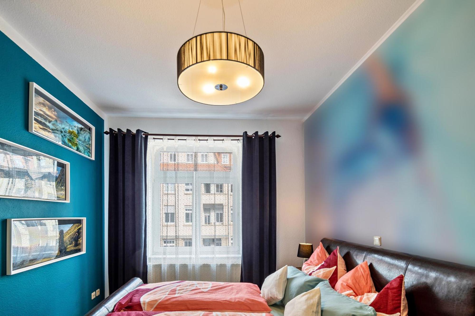 Balkon Apartment Shanti Lu Erfurt Exterior foto