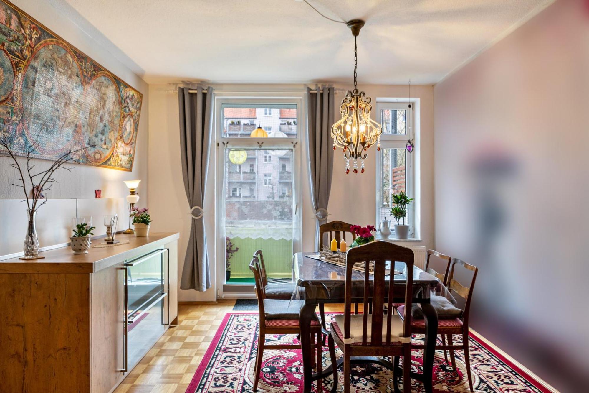 Balkon Apartment Shanti Lu Erfurt Exterior foto