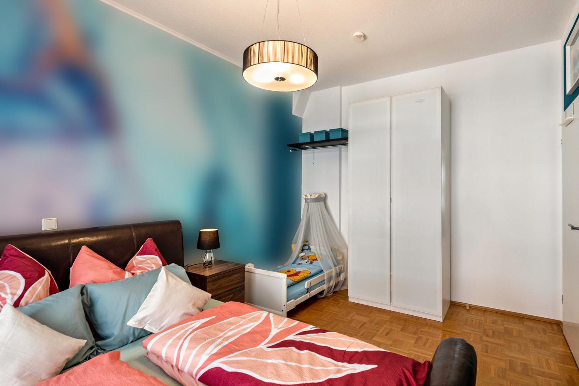 Balkon Apartment Shanti Lu Erfurt Exterior foto